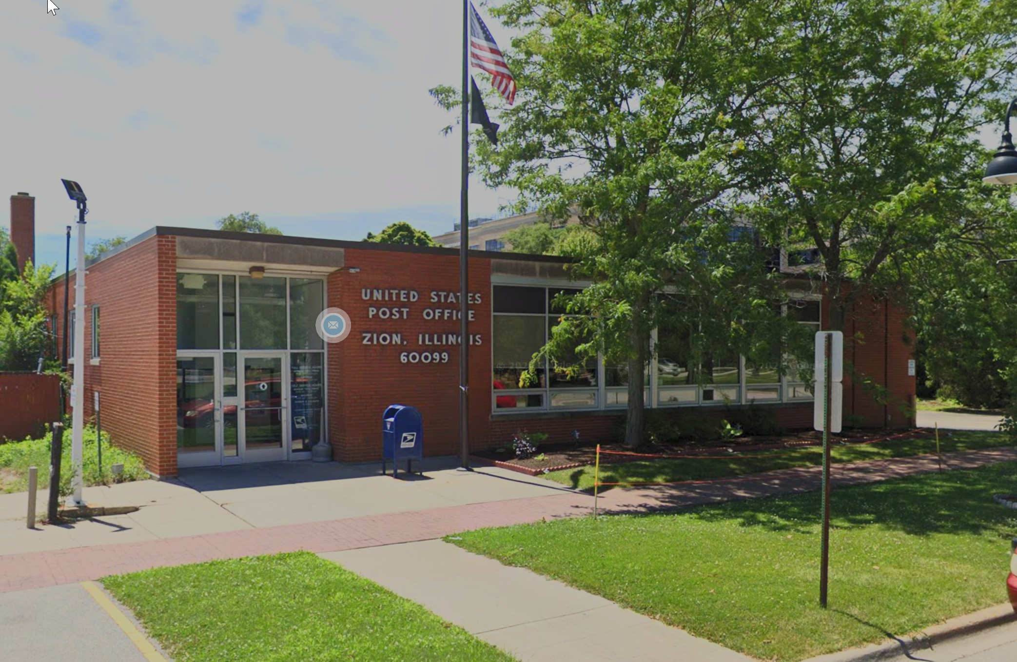 Zion Illinois Post Office