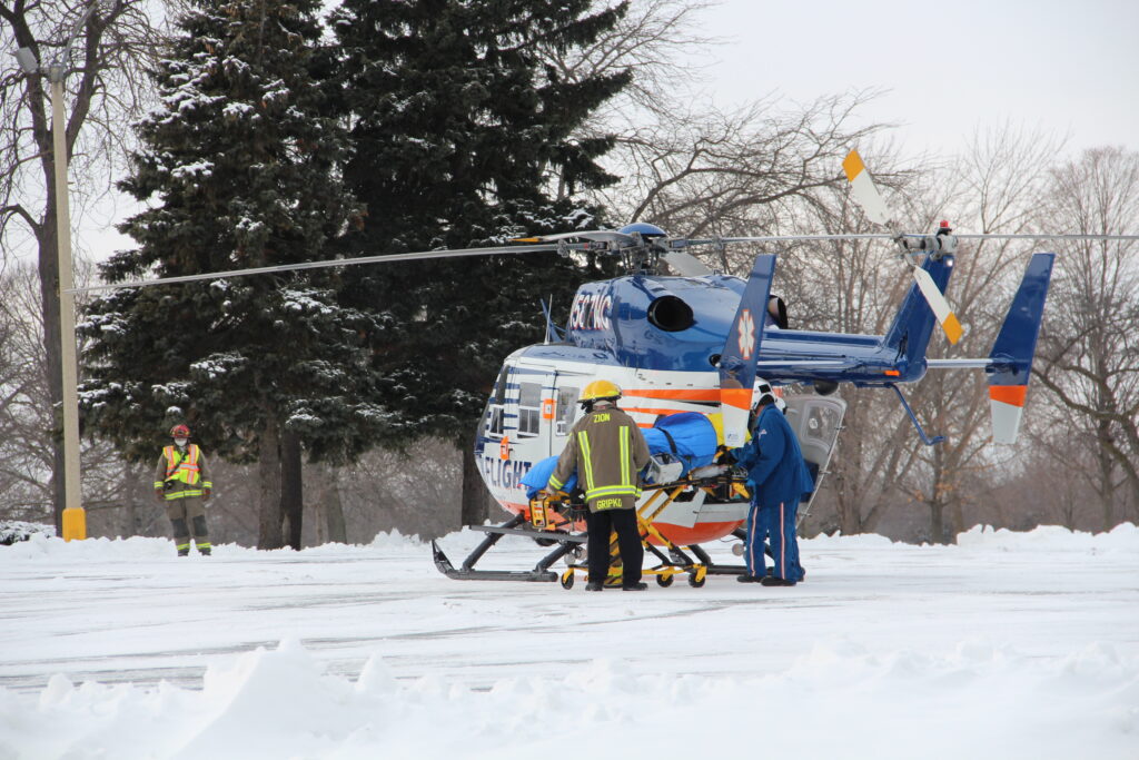 Flight for Life in Action Photo